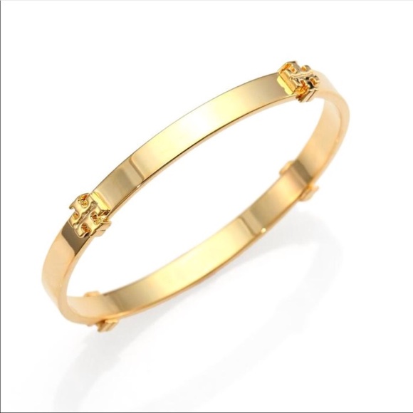 Tory Burch Jewelry - TORY BURCH Logo Bangle
